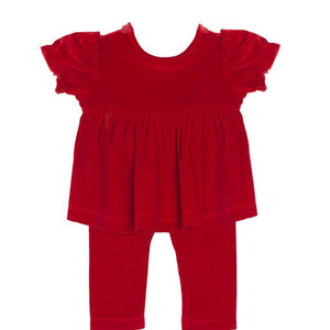 Noella Velvet Organza 2pc Set