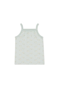 Floral Smoke Tank Top