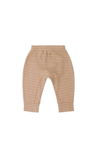 Terracotta Striped Pants
