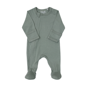 Modal Zipper Footie