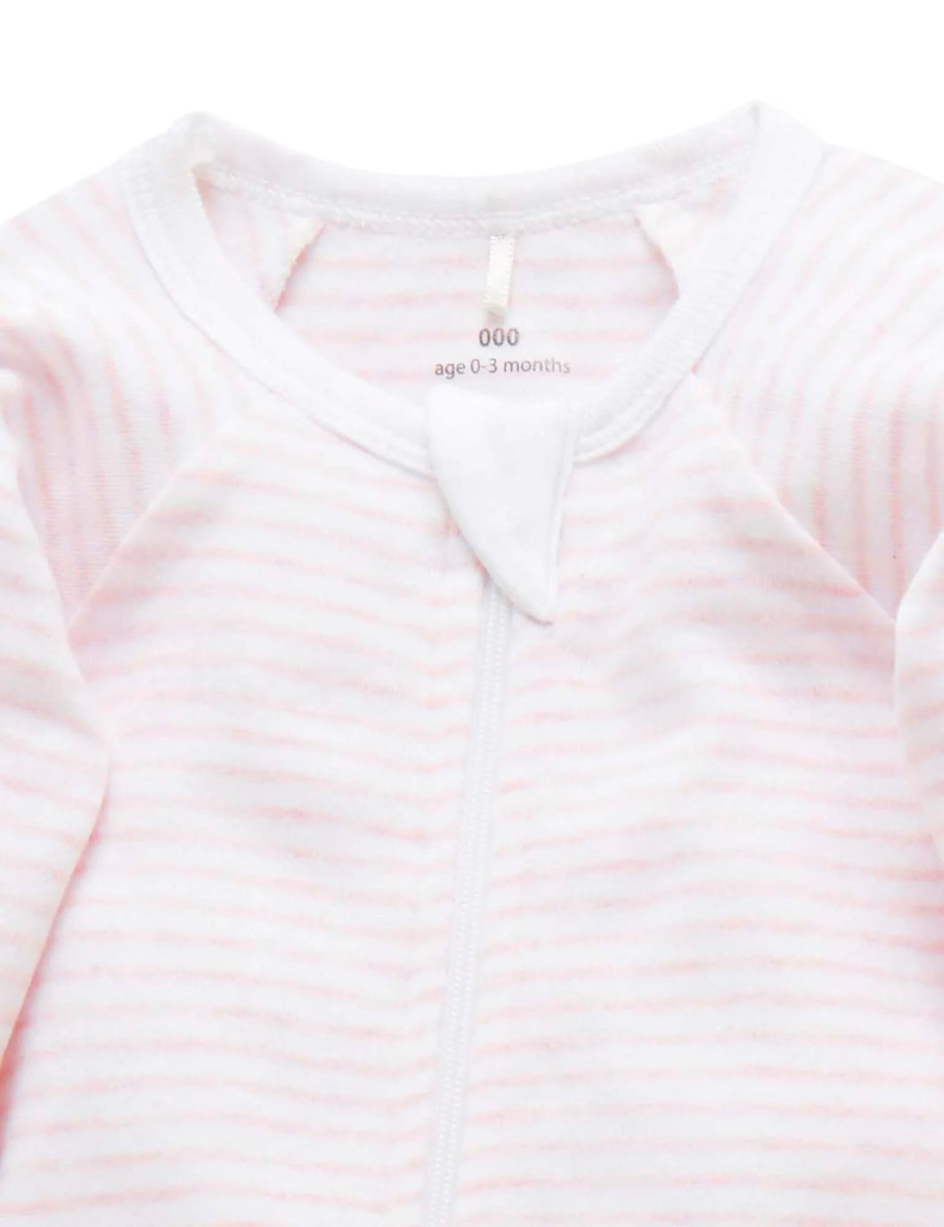 Striped Cotton Footies 2 Pack