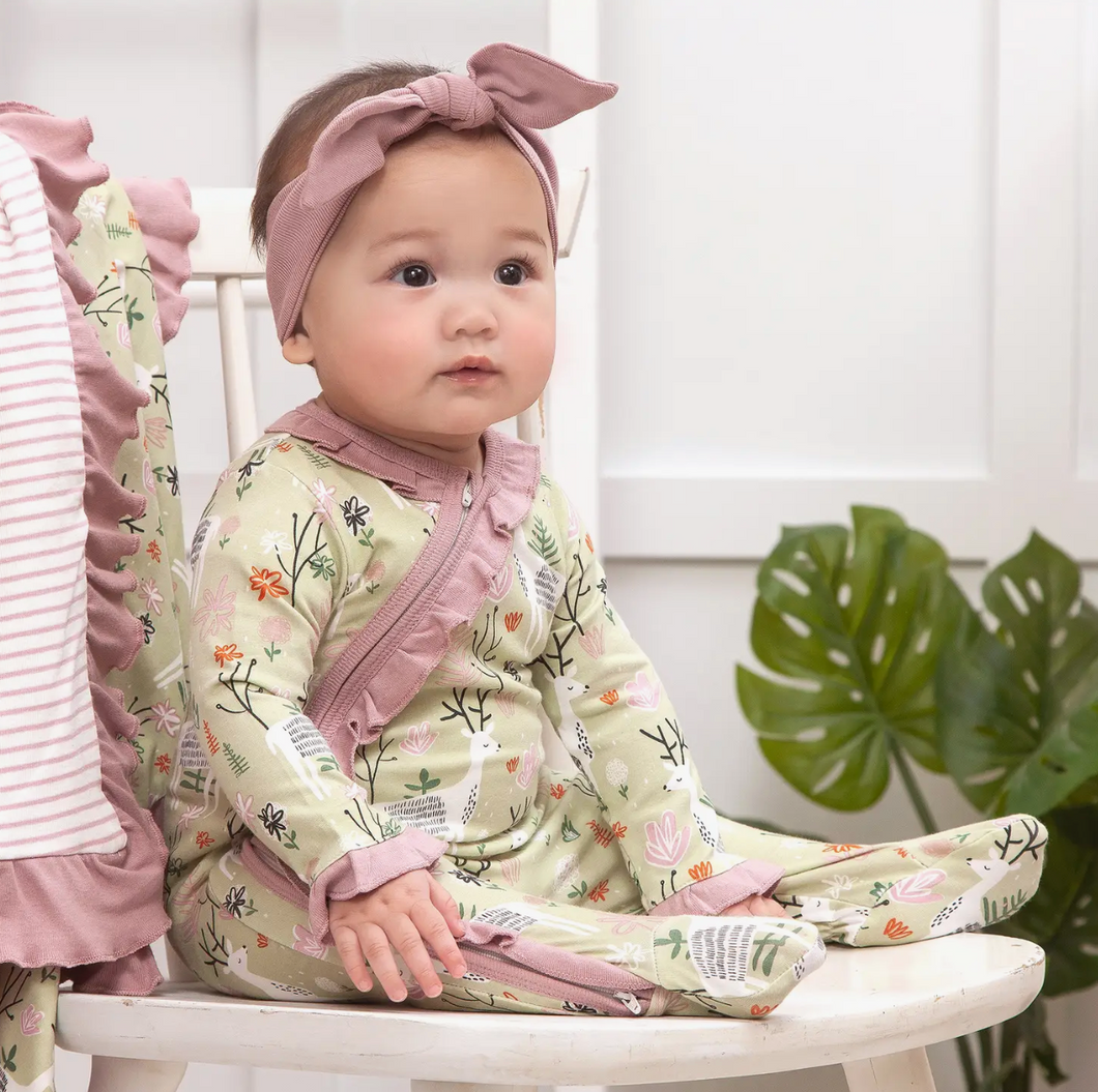 Magic Forest Zipper Romper