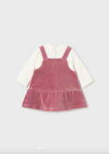 Load image into Gallery viewer, Corduroy Overall Dress &amp; Top Set
