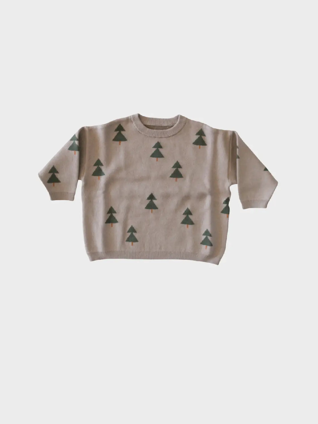 Winter Trees Knit Sweater