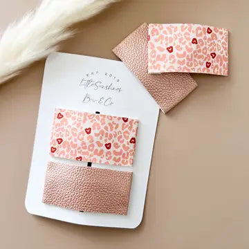 Snap Leather Clips