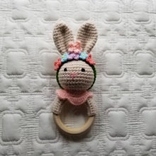 Load image into Gallery viewer, Crochet Knitted Rattle Toy
