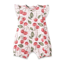 Load image into Gallery viewer, Cherry Picnic Romper
