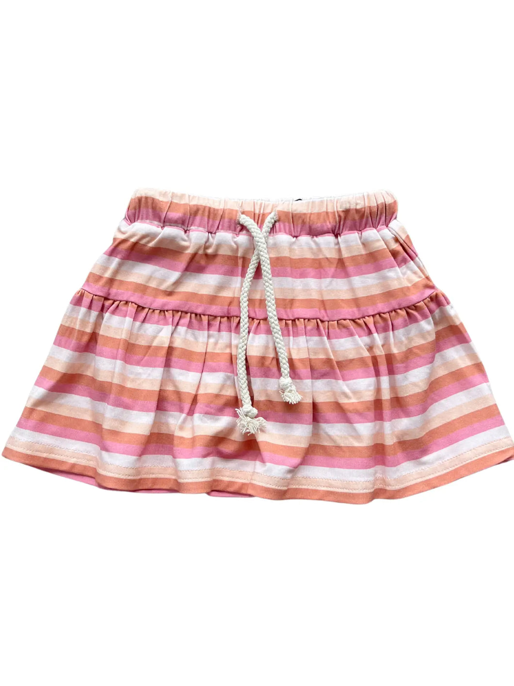 Tropical Stripe Skort