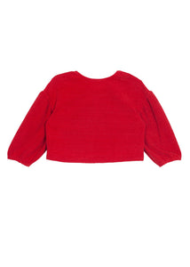 Paisley Chenille Cardigan