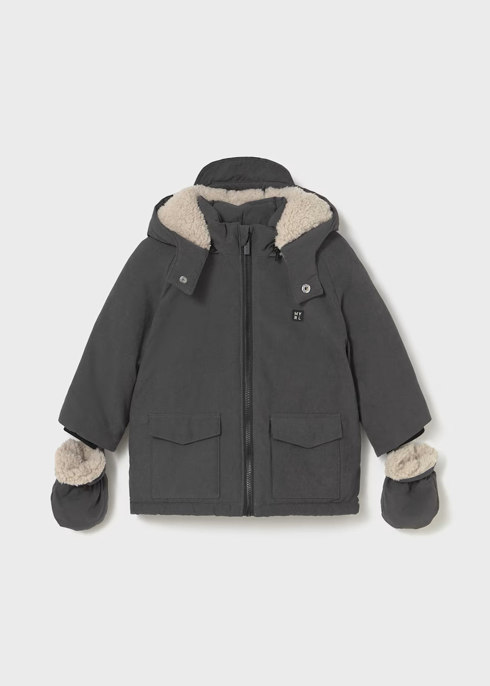 Puffer Coat w/mittens