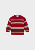 Baby Red Pattern Sweater