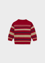 Load image into Gallery viewer, Baby Red Pattern Sweater
