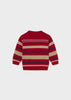 Baby Red Pattern Sweater
