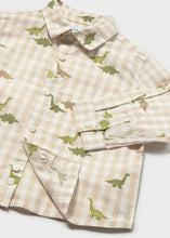 Load image into Gallery viewer, Baby Dinosaur Button Up

