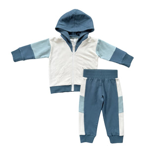 Bamboo/Cotton Track Set - Blue