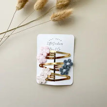 Load image into Gallery viewer, Double Flower Clips
