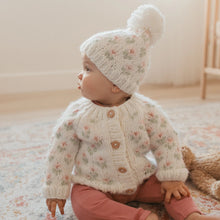 Load image into Gallery viewer, Bitty Blooms Blush Cardigan
