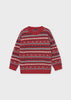 Red Pattern Sweater