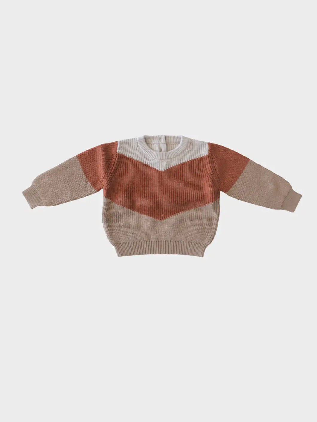 Knit Sweater in Spice