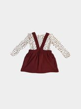 Load image into Gallery viewer, Girls Maroon Jumper Set
