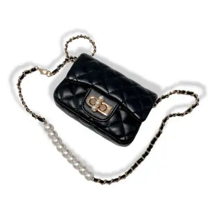 Pearl Quilted Purse-Large