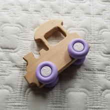 Load image into Gallery viewer, Wood and Silicone Train Teether
