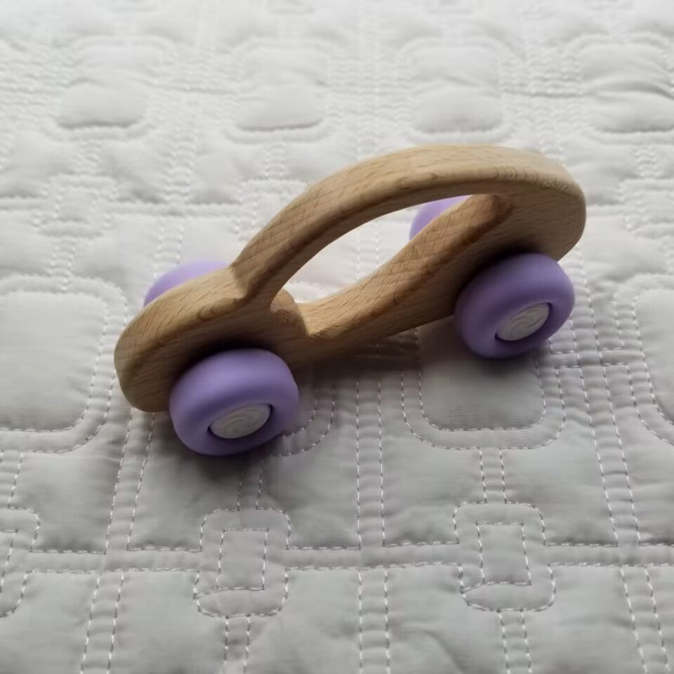 Wood and Silicone Car Teether