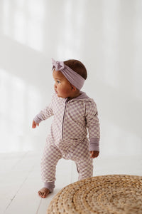 Terry Romper- Lavender