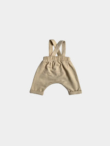 Baby Overalls in Wheat