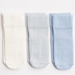 Non-Slip 3pk Baby Socks
