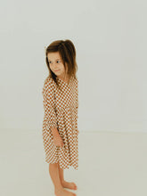 Load image into Gallery viewer, Girls Woven Checkered Dress
