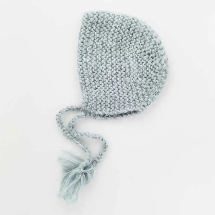 Newborn Baby Angora Knit Bonnet