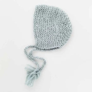 Newborn Baby Angora Knit Bonnet