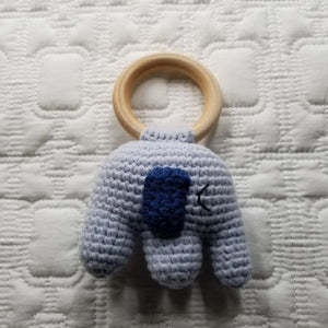 Crochet Knitted Rattle Toy