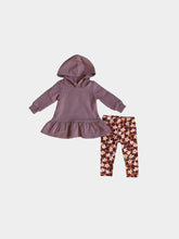 Load image into Gallery viewer, Girls Fleece Peplum Top &amp; Legging
