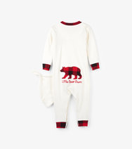 Load image into Gallery viewer, Red Bear Romper &amp; Hat Set
