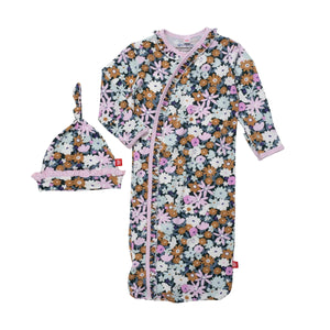 Baby Magnetic Gown & Hat Set