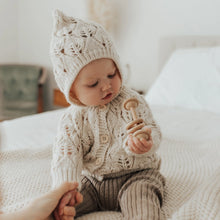 Load image into Gallery viewer, Leaf Lace Cardigan Sweater

