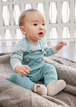 Load image into Gallery viewer, Knit Sweater and Overalls Set
