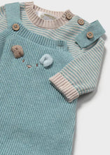Load image into Gallery viewer, Knit Sweater and Overalls Set
