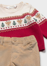 Load image into Gallery viewer, Sweater and Corduroy Pants Set

