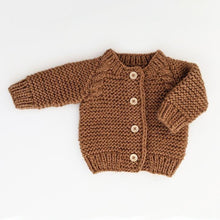 Load image into Gallery viewer, Garter Stitch Cardigan Sweater
