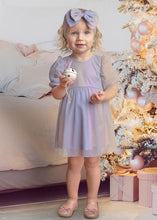 Load image into Gallery viewer, Phoenix Soft Tulle &amp; Sparkling Knit Dress
