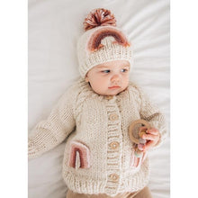 Load image into Gallery viewer, Rainbow Pocket Cardigan Sweater
