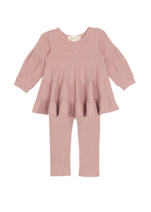 Melody Waffled Knit 2 PC Set
