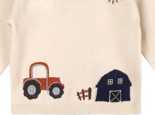 Load image into Gallery viewer, Farm Tractor Embroidered Sweater
