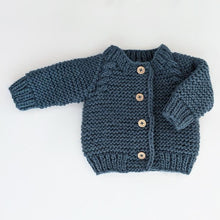 Load image into Gallery viewer, Garter Stitch Cardigan Sweater
