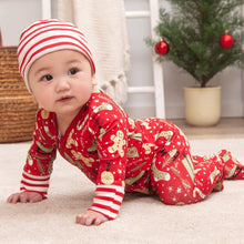 Load image into Gallery viewer, Christmas Joy Zipper Romper
