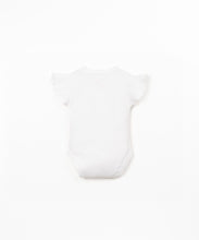 Load image into Gallery viewer, White Flutter Bodysuit
