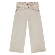 Load image into Gallery viewer, Wide Leg Ivory Denim
